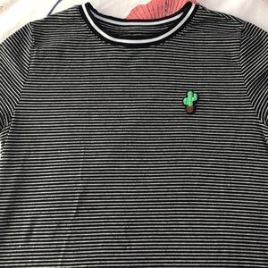 SO striped cactus tee